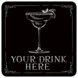 PETER PAUPER PRESS Coaster Set - Drinks on Me