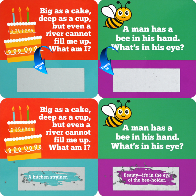 PETER PAUPER PRESS Lunch Box Notes - Riddles