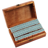 PETER PAUPER PRESS Rubber Stamps - Alphabet Letters