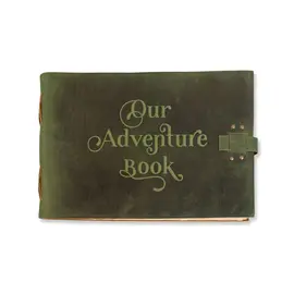 Sugarboo & Co Guest Book - Green Embossed Adventure