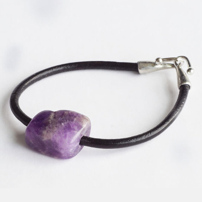 PETER WRIGHT Bracelet - Amethyst Clasp