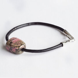 PETER WRIGHT Bracelet - Rhodonite Clasp
