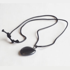 PETER WRIGHT Necklace - Hematite Heart