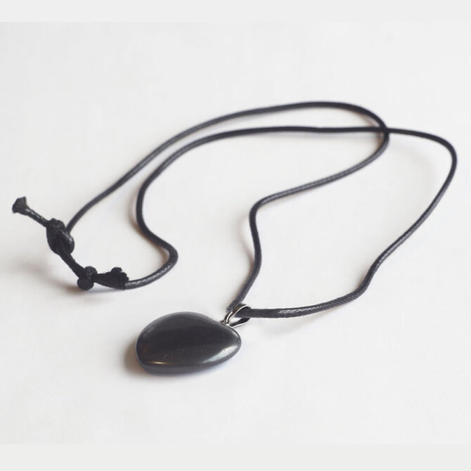 PETER WRIGHT Necklace - Hematite Heart