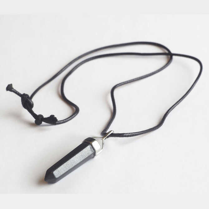 PETER WRIGHT Necklace - Hematite Point