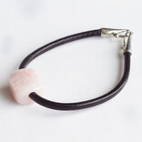 PETER WRIGHT Bracelet - Rose Quartz Clasp