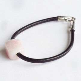 PETER WRIGHT Bracelet - Rose Quartz Clasp