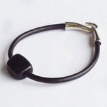 PETER WRIGHT Bracelet - Black Obsidian Clasp