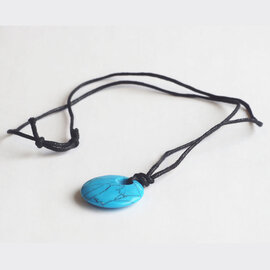 PETER WRIGHT Necklace - Turquoise Circle