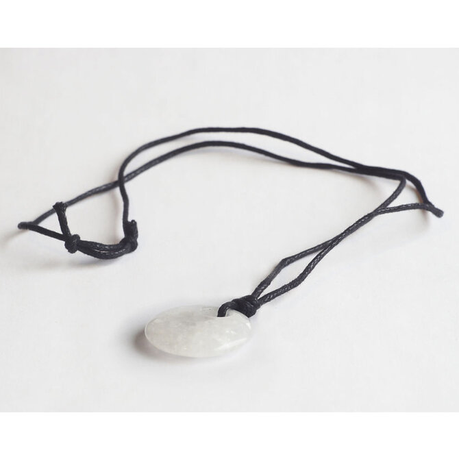 PETER WRIGHT Necklace - Quartz Circle