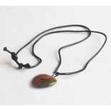 PETER WRIGHT Necklace - Unakite Heart