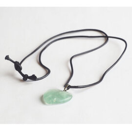 PETER WRIGHT Necklace - Green Fluorite Heart