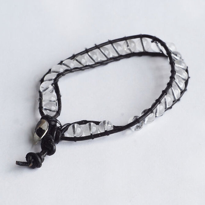 PETER WRIGHT Bracelet - Quartz Braided