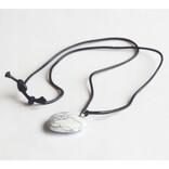 PETER WRIGHT Necklace - Howlite Heart