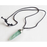 PETER WRIGHT Necklace - Green Fluorite Point