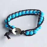 PETER WRIGHT Bracelet - Turquoise Braided
