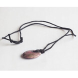 PETER WRIGHT Necklace - Rhodonite Circle