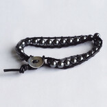 PETER WRIGHT Bracelet - Hematite Braided