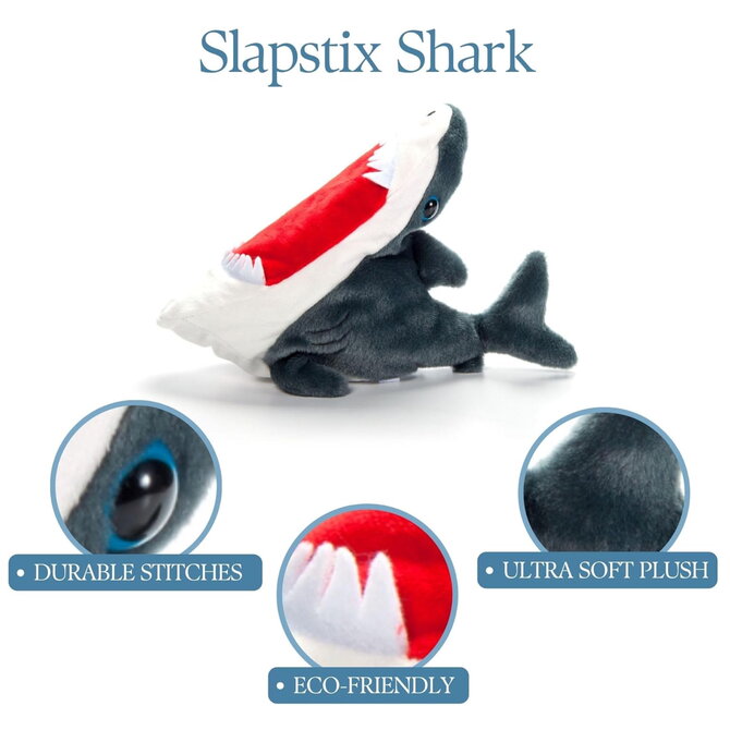 PETTING ZOO Slapstix - Shark 10"