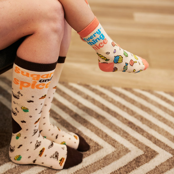 PIERO LIVENTI 2 Pair Socks - Sugar/Spice
