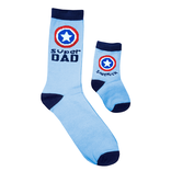 PIERO LIVENTI 2 Pair Socks - Superdad/Sidekick