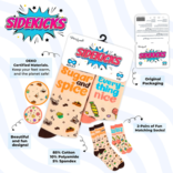 PIERO LIVENTI 2 Pair Socks - Superdad/Sidekick