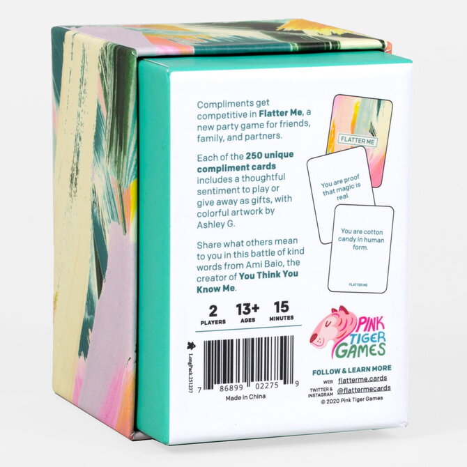 PINK TIGER GAMES Card Game - Flatter Me