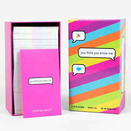 PINK TIGER GAMES Card Game - You Think You Know Me