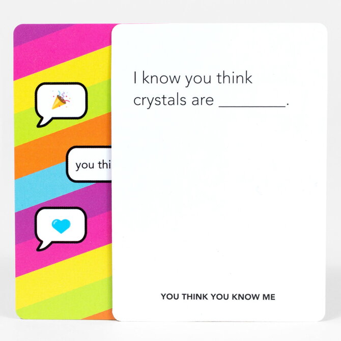 PINK TIGER GAMES Card Game - You Think You Know Me