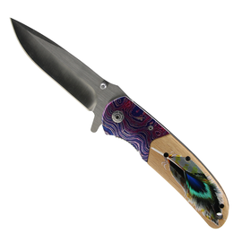 Knife - Feather/Wood