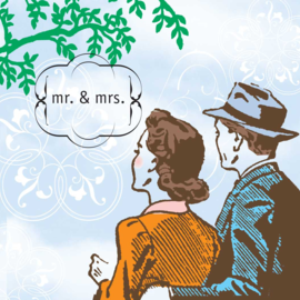POTLUCK PRESS LLC CARD-MR. AND MRS.