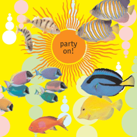 POTLUCK PRESS LLC CARD-PARTY ON FISH