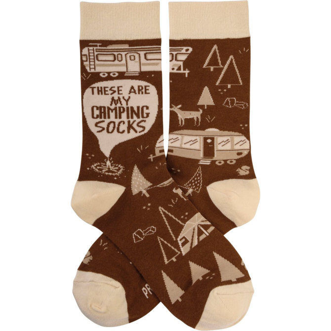 PRIMITIVES BY KATHY Socks - Camping