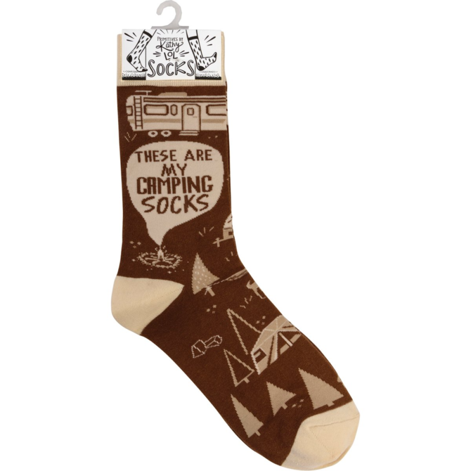 PRIMITIVES BY KATHY Socks - Camping