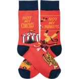 PRIMITIVES BY KATHY Socks - Circus & Monkeys