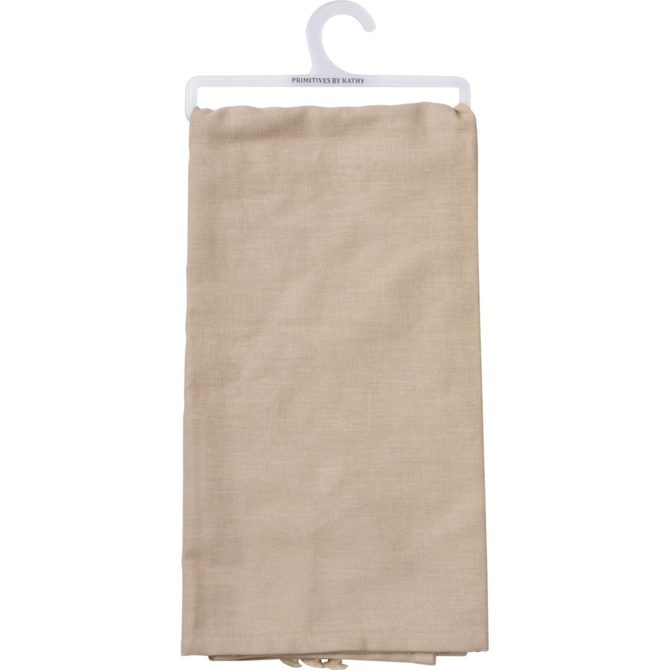 PRIMITIVES BY KATHY TEA TOWEL-QUEEN BEE