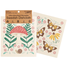 PRIMITIVES BY KATHY SWEDISH CLOTH-MUSHROOM ART SET