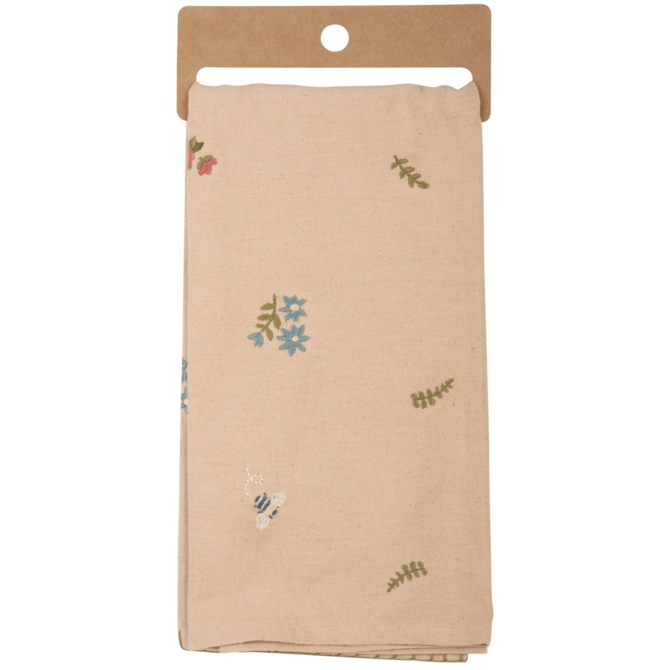 PRIMITIVES BY KATHY TEA TOWEL-MUSHROOM TOSS