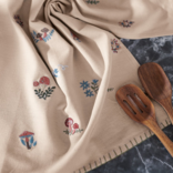 PRIMITIVES BY KATHY TEA TOWEL-MUSHROOM TOSS
