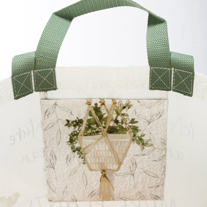 PRIMITIVES BY KATHY TOTE BAG-BUY MORE PLANTS