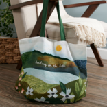 PRIMITIVES BY KATHY TOTE BAG-HEADING FOR THE HILLS
