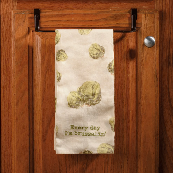 PRIMITIVES BY KATHY TEA TOWEL-IM BRUSSELIN
