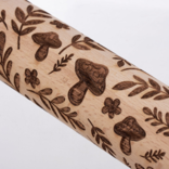 PRIMITIVES BY KATHY ROLLING PIN-MUSHROOMS SM