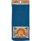 PRIMITIVES BY KATHY TEA TOWEL-HAPPY THOUGHTS