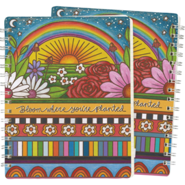 PRIMITIVES BY KATHY Notebook - Bloom Where You're Planted