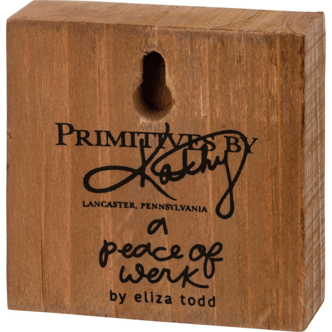 PRIMITIVES BY KATHY Block Sign - Extraordinary