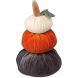 PRIMITIVES BY KATHY PUMPKIN STACK-ORANGE/CRM