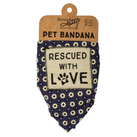 PRIMITIVES BY KATHY PET BDANA-RESCUED LG