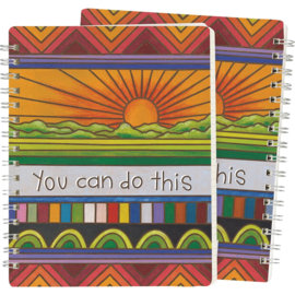 PRIMITIVES BY KATHY Notebook - You Can Do This