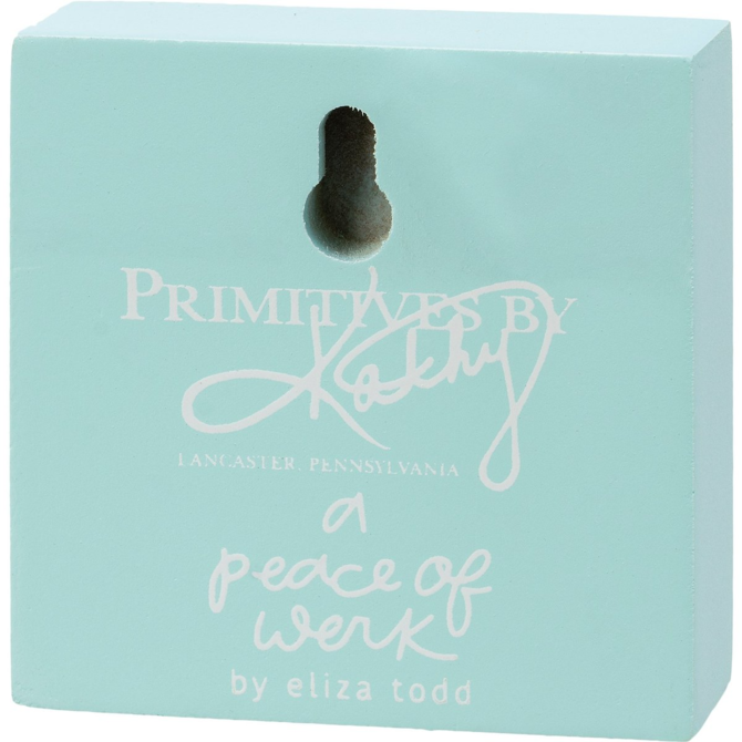 PRIMITIVES BY KATHY Block Sign - Stay In Today